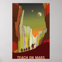 NASA STS-123 Space Shuttle verlässt das ISS Poster