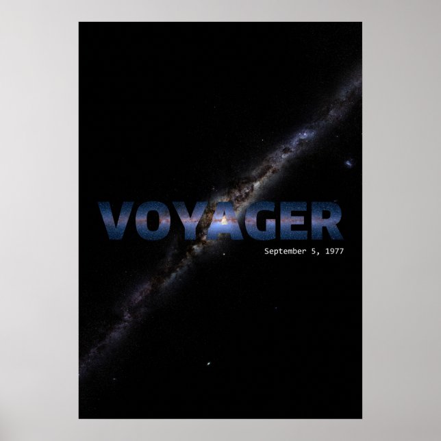 NASA Voyager - Plakat (Vorne)