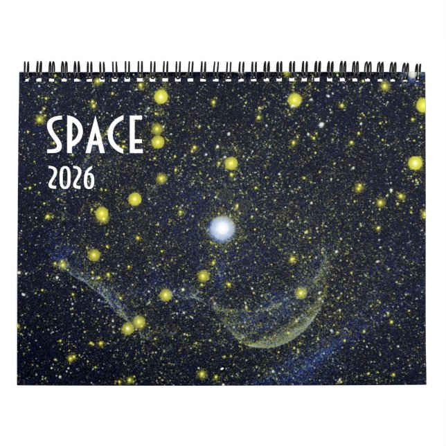 NASA Weltraum Universum Galaxie 2026 Kalender (Titelbild)