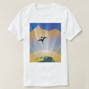 NASA Zukunft Reise Sci-Fi Poster - Supererde T-Shirt