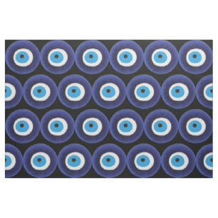 Nasar Evil Eye Protection Amulet Blue Beet Symbol Stoff