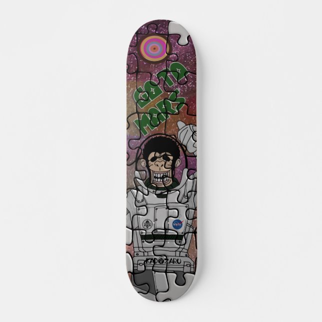 NASARU スケートボード_txy/green Skateboard (Vorne)