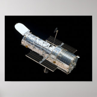 NASAs Hubble-Teleskop Poster