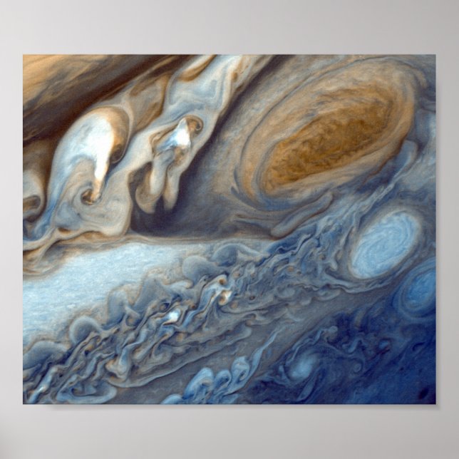 NASAs Jupiter-Wirbel Poster (Vorne)