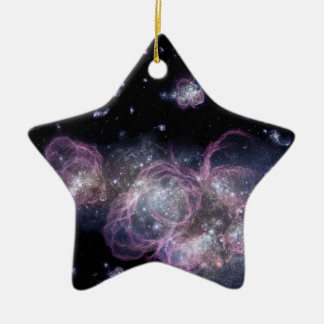 NASAs Kindergalaxie in einem erwachsenen Universum Keramikornament