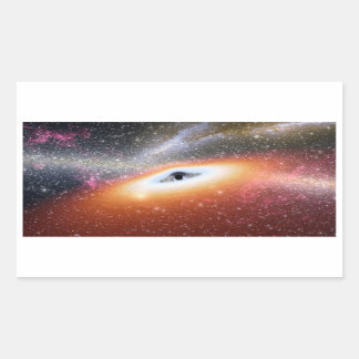 NASAs Massive Black Hole Rechteckiger Aufkleber