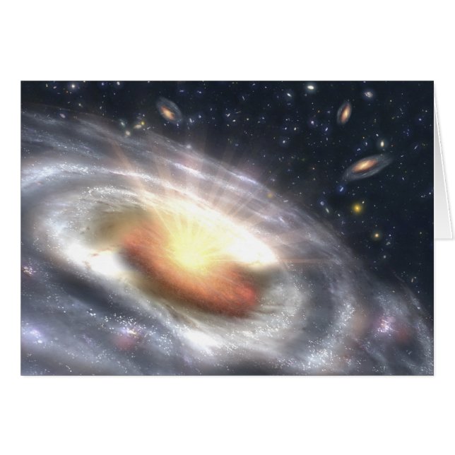 NASAs Quasar Black Hole (Vorderseite (Horizontal))
