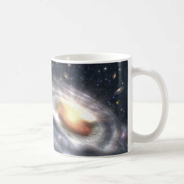 NASAs Quasar Black Hole Kaffeetasse (Rechts)