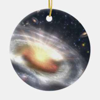 NASAs Quasar Black Hole Keramik Ornament