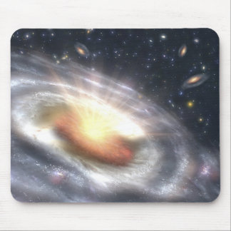 NASAs Quasar Black Hole Mousepad