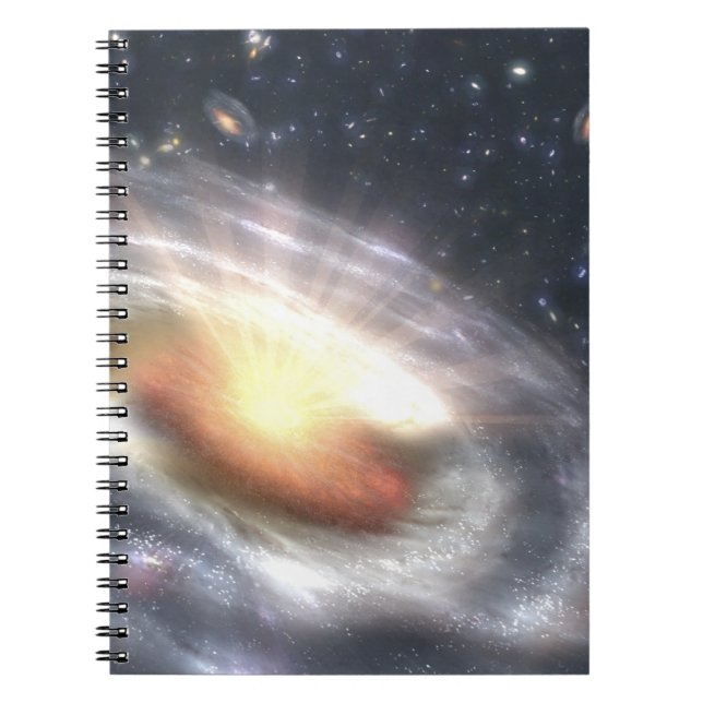 NASAs Quasar Black Hole Notizblock (Vorderseite)