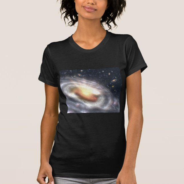 NASAs Quasar Black Hole T-Shirt (Vorderseite)