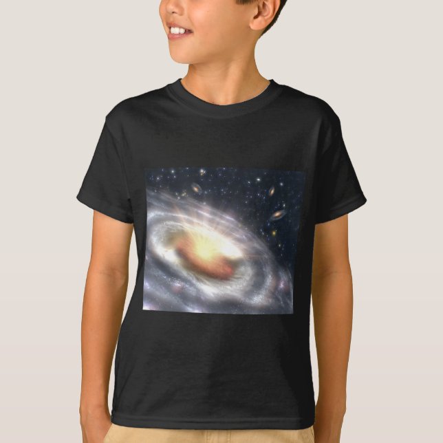 NASAs Quasar Black Hole T-Shirt (Vorderseite)