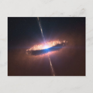 NASAs SIG10-012 Festplattengalaxie Postkarte