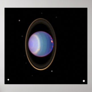 NASAs Uranus Poster