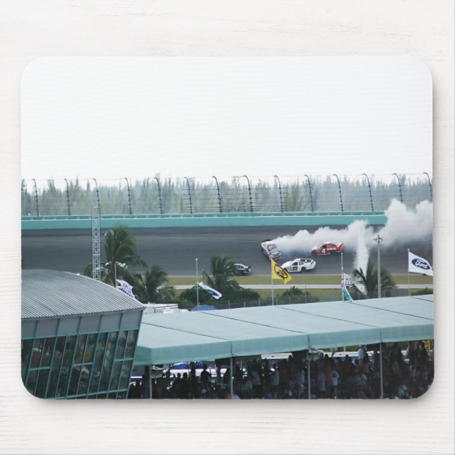 Nascar Abbruch Mausunterlage Mousepad (Vorne)