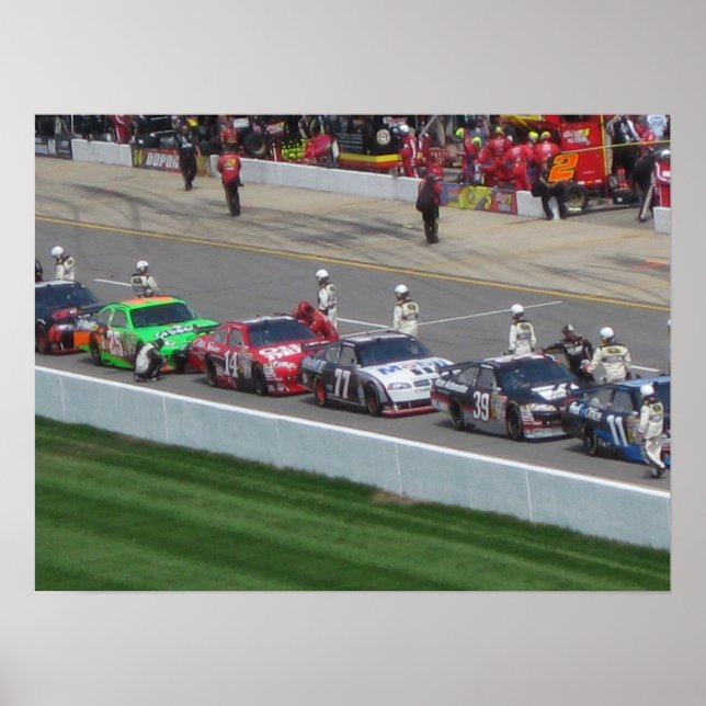 Nascar Poster (Vorne)