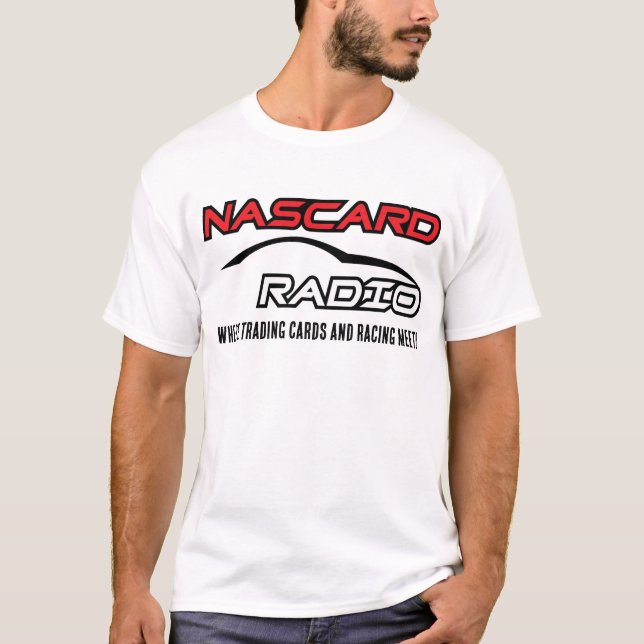 NASCARD RADIO Fast Lane T - Shirt - weiß (Vorderseite)