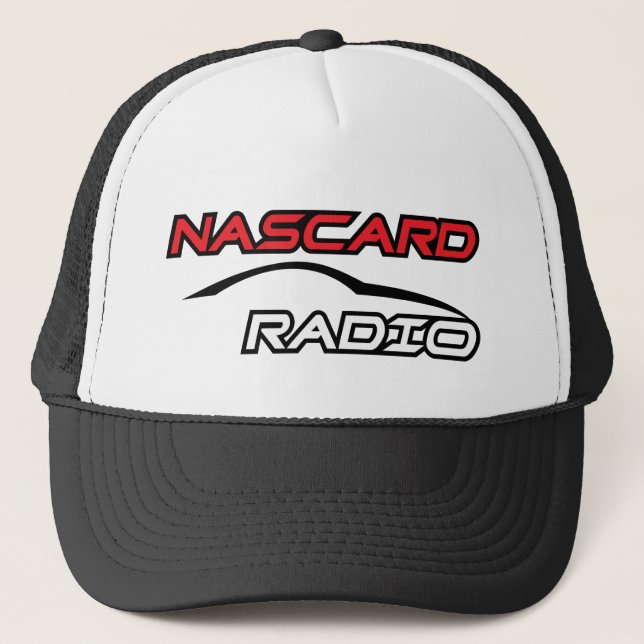 NASCARD RADIO Race Day Hat Truckerkappe (Vorderseite)