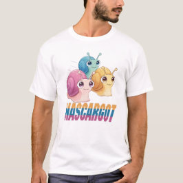 Nascargot | Rennschnecken Lustiges Wortspiel-Desig T-Shirt