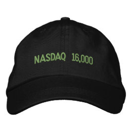 NASDAQ 16000 Stock Market Celebration Bestickte Baseballkappe