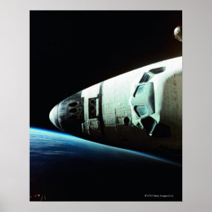 Nase eines Raumschiffs Poster