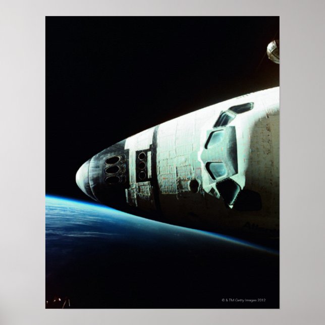 Nase eines Raumschiffs Poster (Vorne)