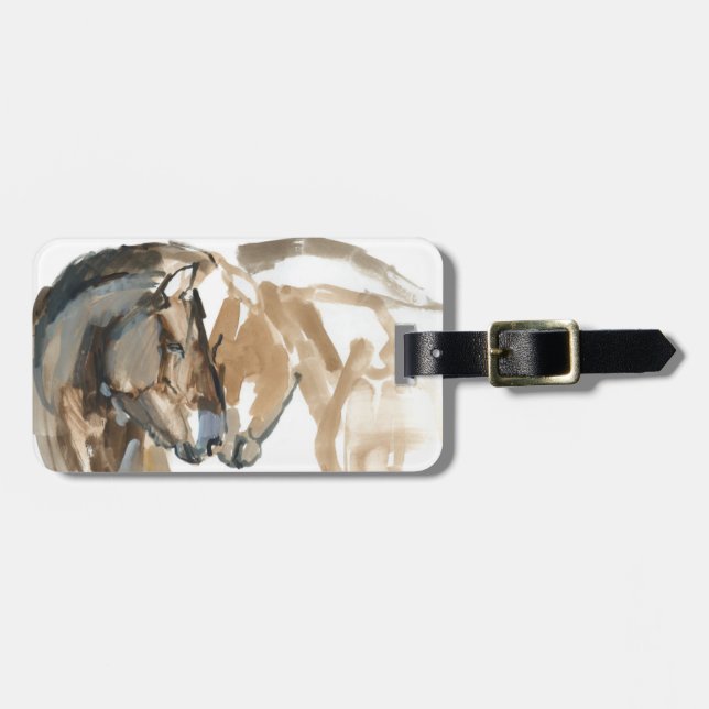 Nase zum zu riechen gepäckanhänger (Vorderseite horizontal)