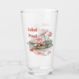 Nasen grauer Lotus Teich Glas