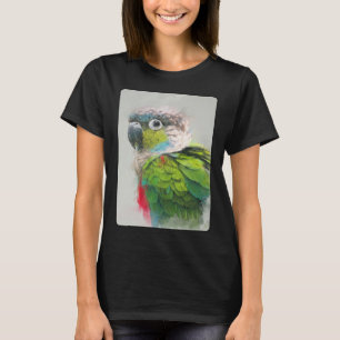 Nasenbärenporträt 16 Tier Vogel Papagei Wildnis T-Shirt