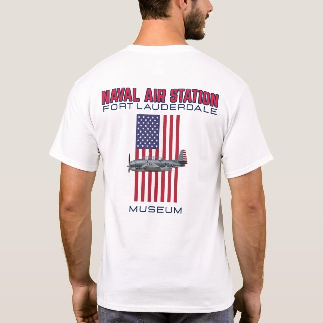NASFL Fort Lauderdale Museum T-Shirt (Rückseite)
