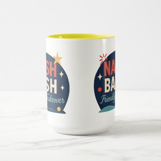 Nash Bash—Friendly Takeover | Halloween Gifts Tasse (Zentrum)
