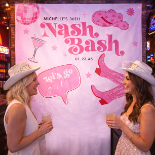 Nash Bash Rodeo Junggeselinnen-Abschied Wandteppich