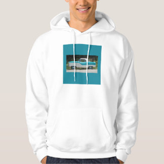 Nash der Hudson Metropolitian Blau und Weiß Hoodie