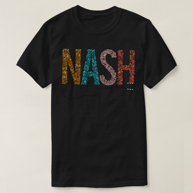 Nash Guitar T-Shirt (Design vorne)