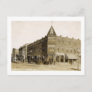 Nash Hotel, Medford, Oregon Vintag Postkarte