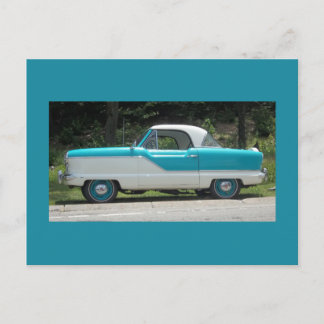 Nash Hudson Metropolis blau-weiß Postkarte