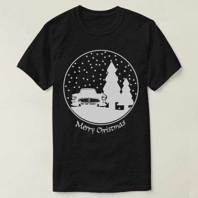 Nash Metropolitan 1950er Jahre alter klassischer W T-Shirt (Design vorne)