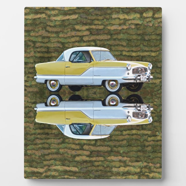 Nash Metropolitan Fotoplatte (Vorderseite)