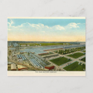 Nash Motor Company Kenosha Wisconsin Postkarte