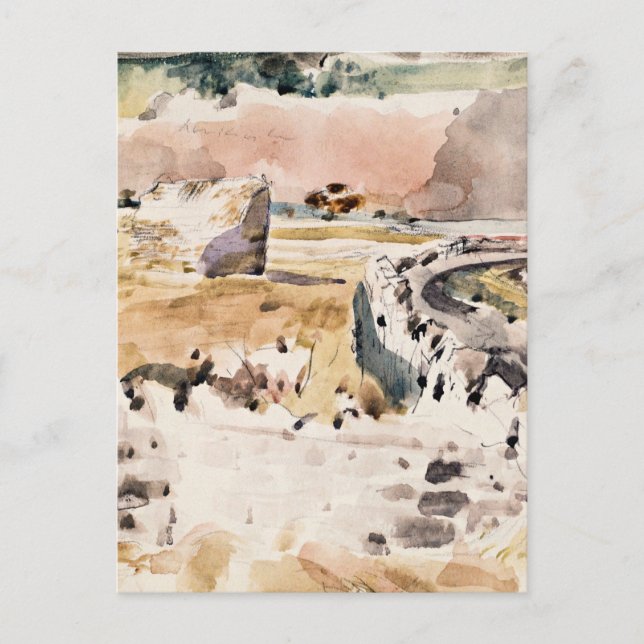 Nash - Oxfordshire Landschaft Postkarte (Vorderseite)