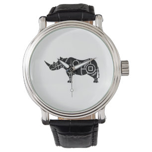 Nashorn Armbanduhr