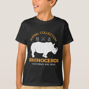 Nashorn Einhörner Sind Wirklich Lustige Tiere T-Shirt