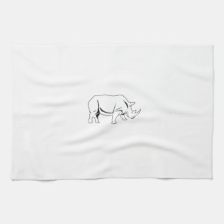 Nashorn Geschirrtuch