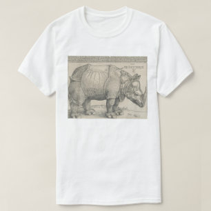 Nashorn, Holzschnitt durch Albrecht Durer T-Shirt