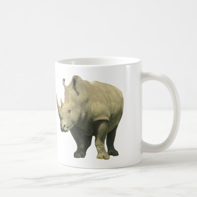 Nashorn Kaffeetasse (Rechts)