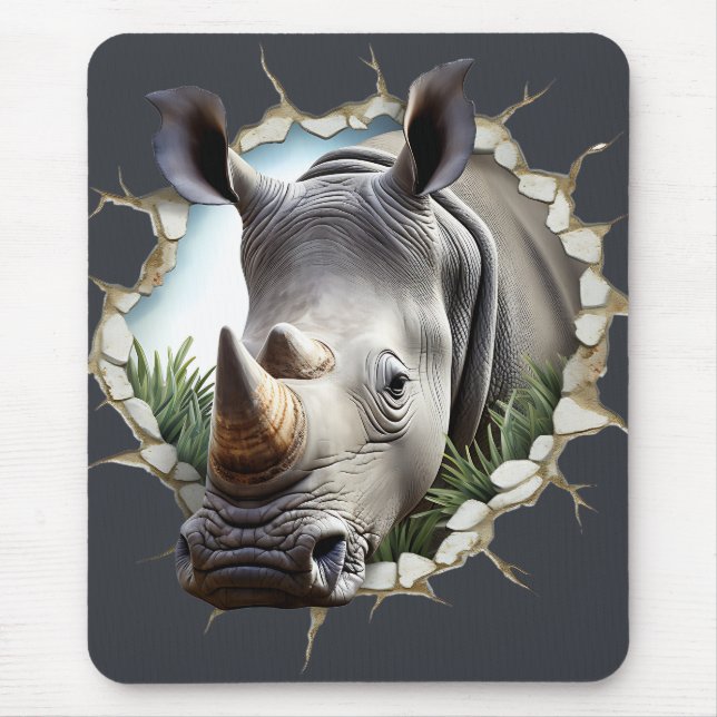 Nashorn Mousepad (Vorne)