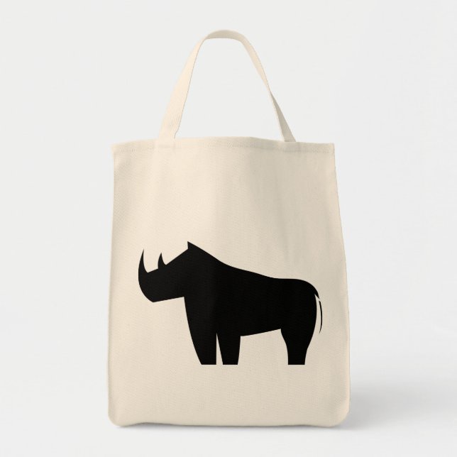 Nashorn-Nashorn Tragetasche (Vorne)