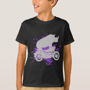Nashorn-Radfahrer T-Shirt