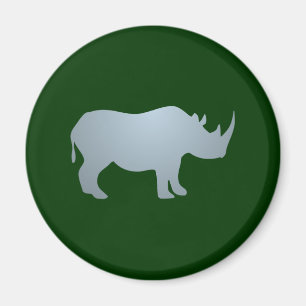 Nashorn rhino rhinoceros magnet